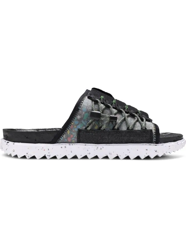Сандалии Nike Asuna Crater Slide 'Black' — изображение 1 из 8, черный
