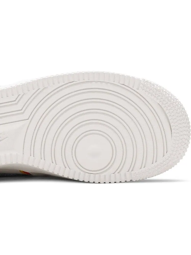 Кроссовки Nike Wmns Air Force 1 Low 'Sail Denim Swoosh' — изображение 5 из 8, бежевый