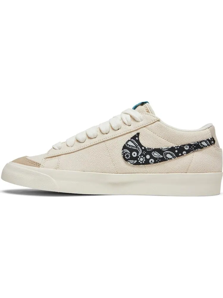 Кроссовки Nike Blazer Low '77 Vintage 'Paisley Swoosh' — изображение 3 из 8, бежевый
