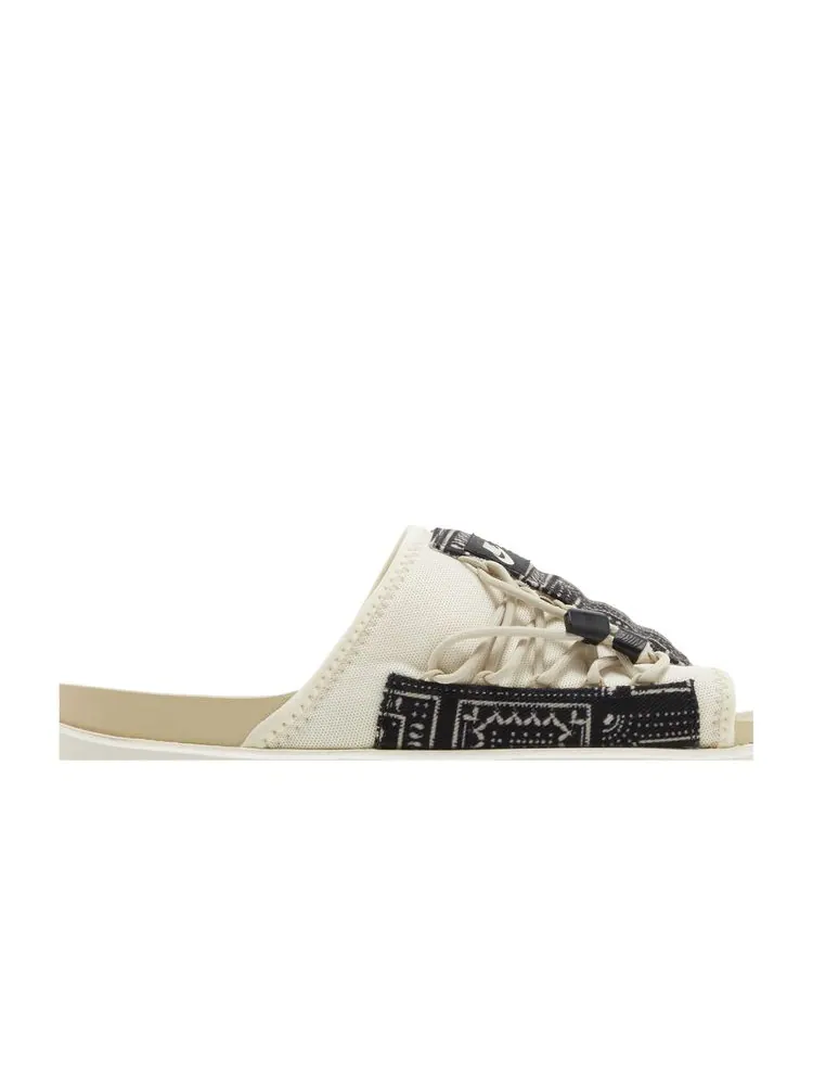Шлепанцы Asuna Slide 'Paisley - Pale Ivory' — изображение 2 из 8, бледный слоновая кость