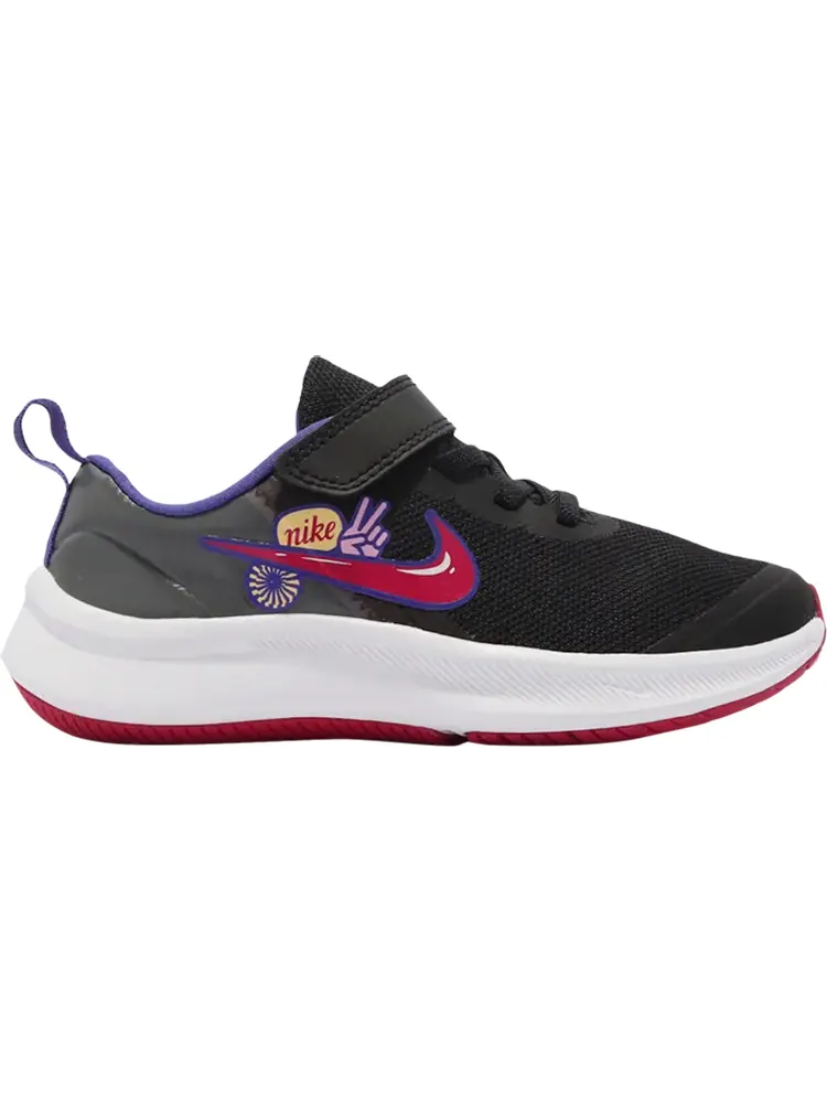 Кроссовки Nike Star Runner 3 SE PSV 'Black Pink Rise' — изображение 1 из 1, черный