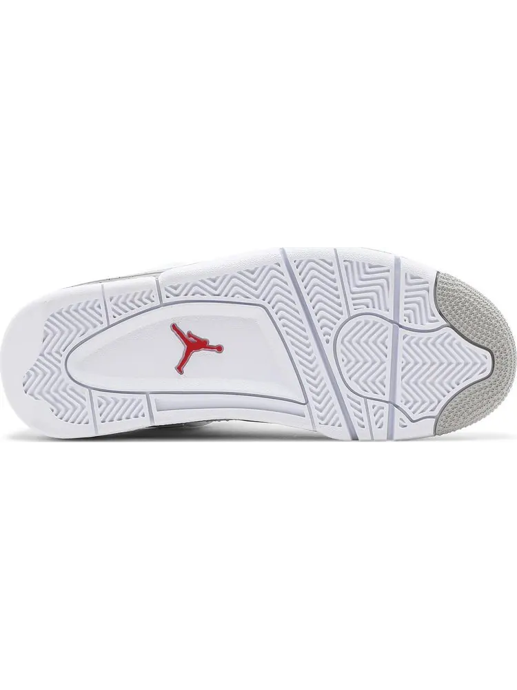 Кроссовки Air Jordan 4 Retro GS White Oreo — изображение 4 из 8, серый