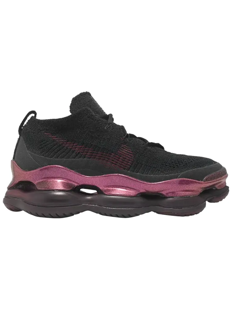 Кроссовки Nike Wmns Air Max Scorpion Flyknit 'Black Burgundy' — изображение 1 из 1, черный