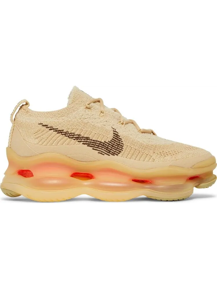 Кроссовки Nike Wmns Air Max Scorpion Flyknit 'Sesame' — изображение 1 из 8, коричневый