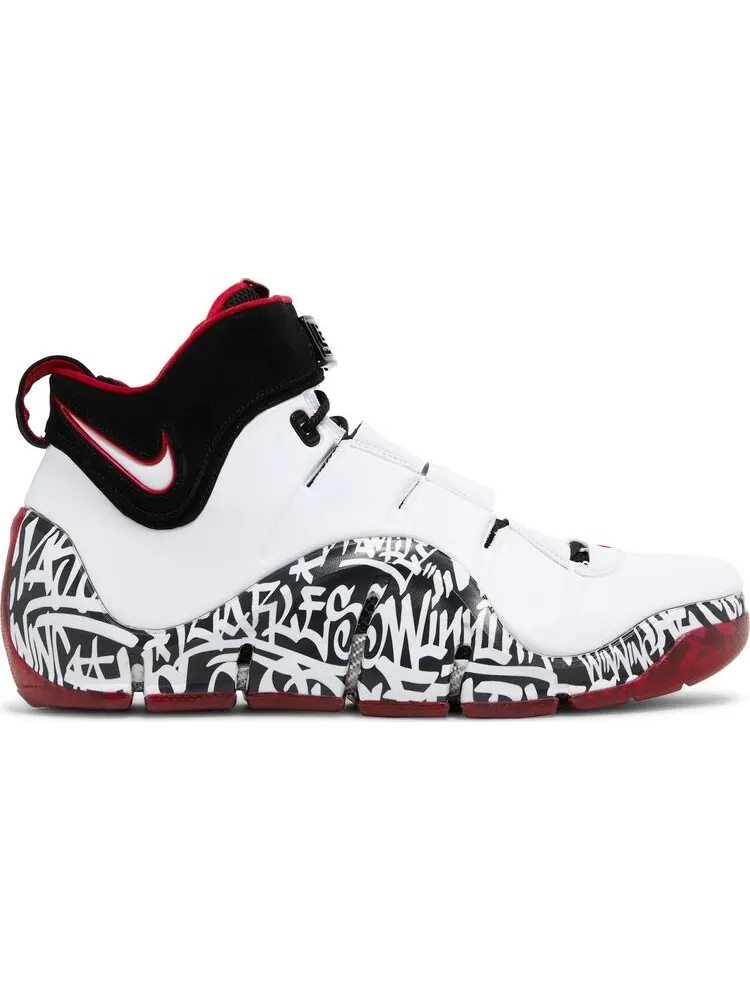Кроссовки Zoom LeBron 4 'Graffiti' 2023 — изображение 1 из 4, белый