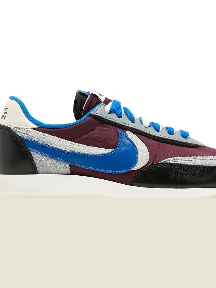 Кроссовки Nike sacai x Undercover x LDWaffle 'Night Maroon Team Royal' — изображение 2 из 8, красный