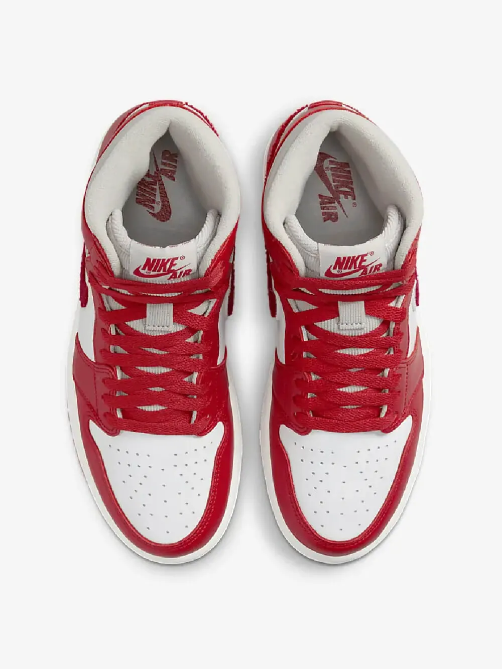 Кроссовки Nike Air Jordan 1 Retro High OG — изображение 3 из 9, красный/белый