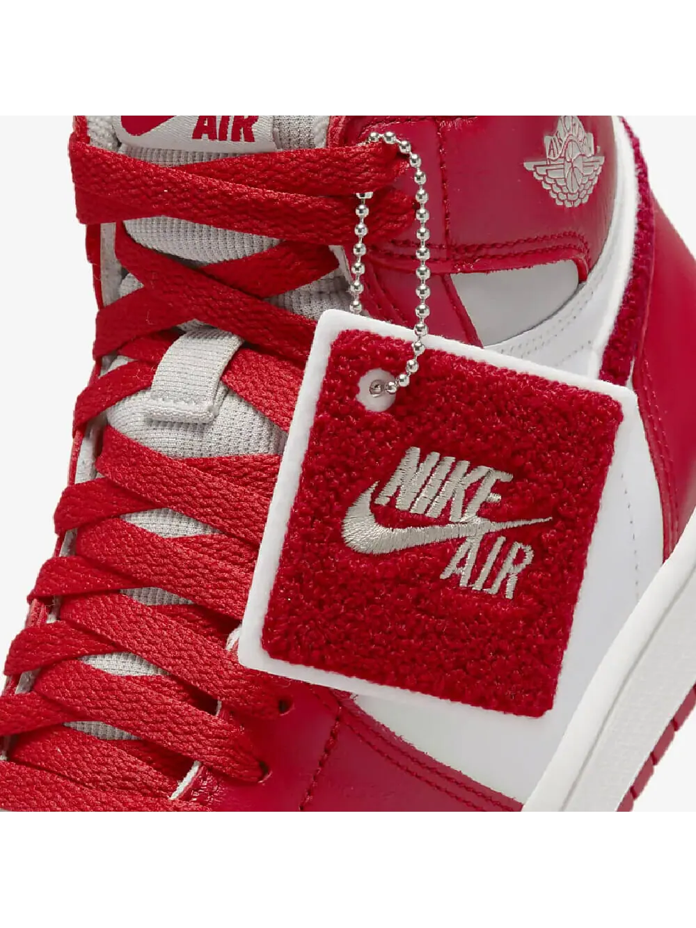 Кроссовки Nike Air Jordan 1 Retro High OG — изображение 9 из 9, красный/белый