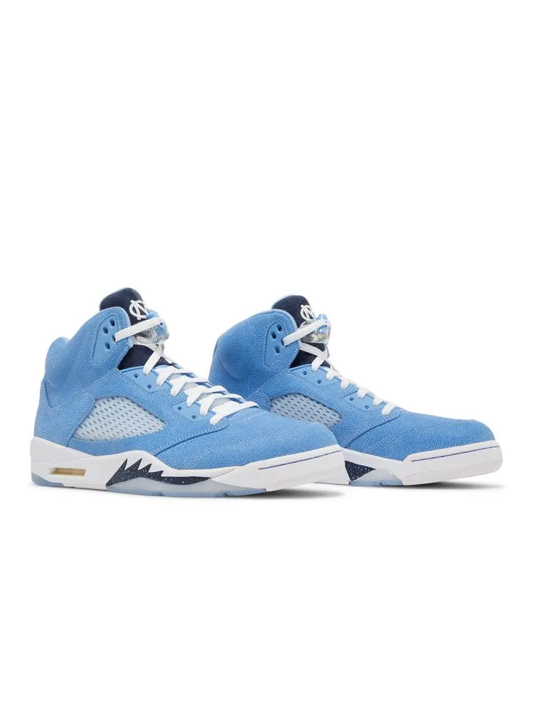 Кроссовки Air Jordan Air Jordan 5 Retro 'NCAA Pack - UNC' Sample — изображение 9 из 9, синий