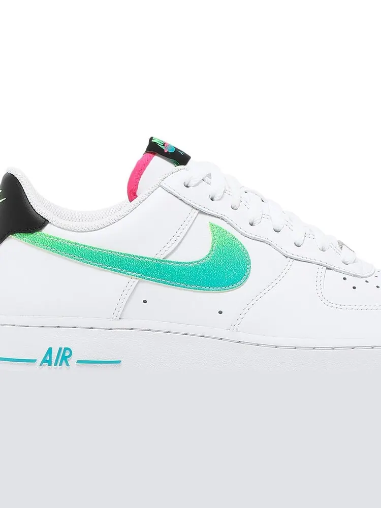 Кроссовки Nike Air Force 1 '07 LV8 'White Aquamarine' — изображение 2 из 8, белый