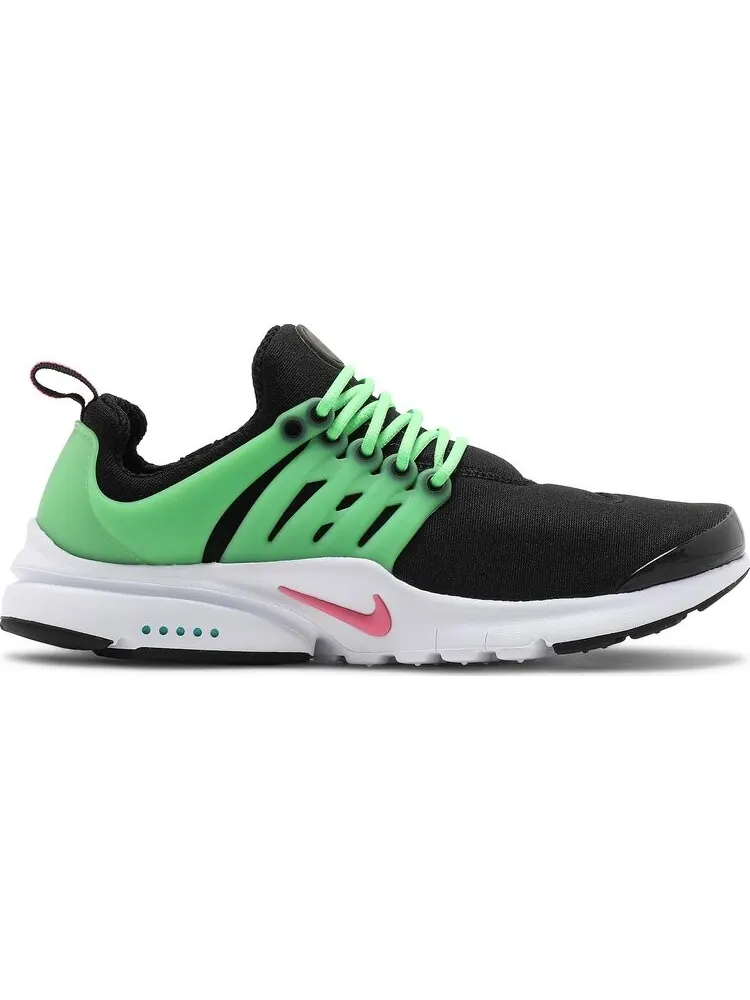 Кроссовки Nike Presto GS 'Black Green Strike' — изображение 1 из 8, черный