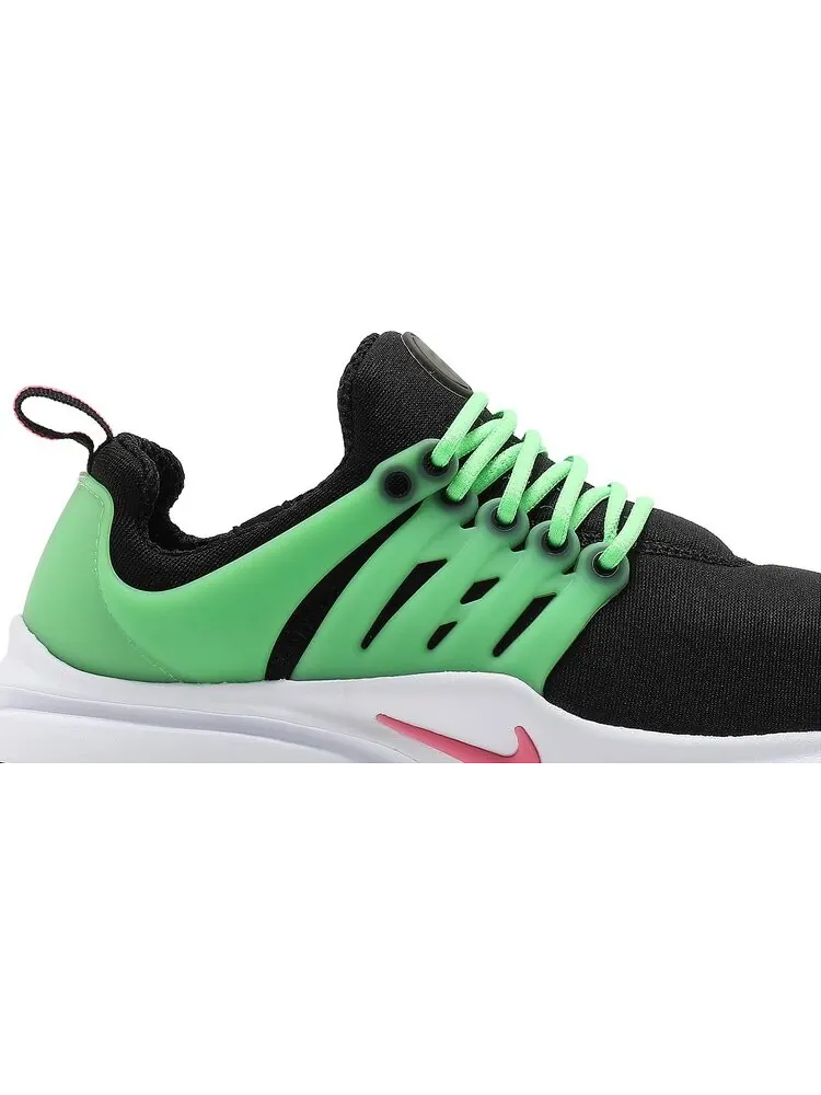 Кроссовки Nike Presto GS 'Black Green Strike' — изображение 2 из 8, черный
