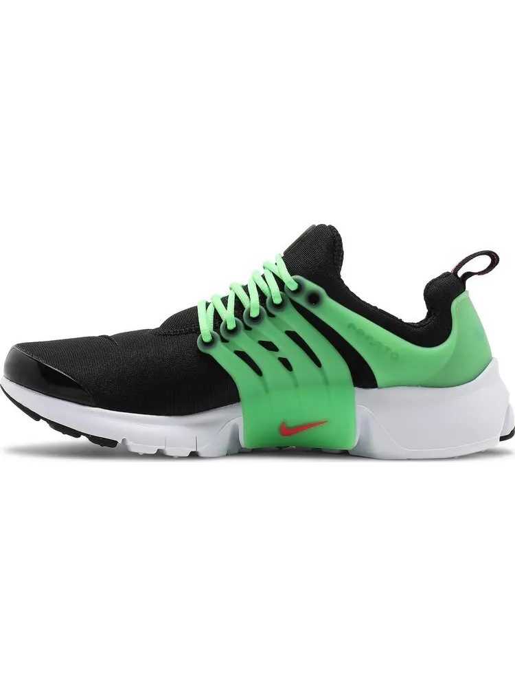 Кроссовки Nike Presto GS 'Black Green Strike' — изображение 3 из 8, черный