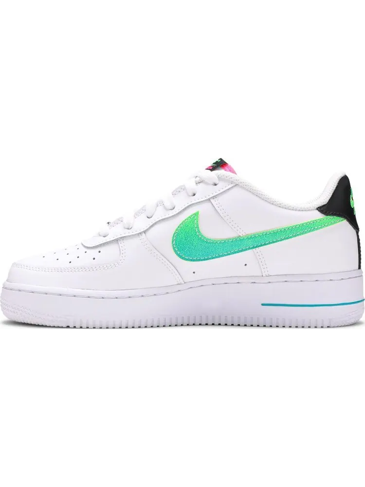 Кроссовки Nike Air Force 1 LV8 1 GS 'White Aquamarine' — изображение 3 из 8, белый
