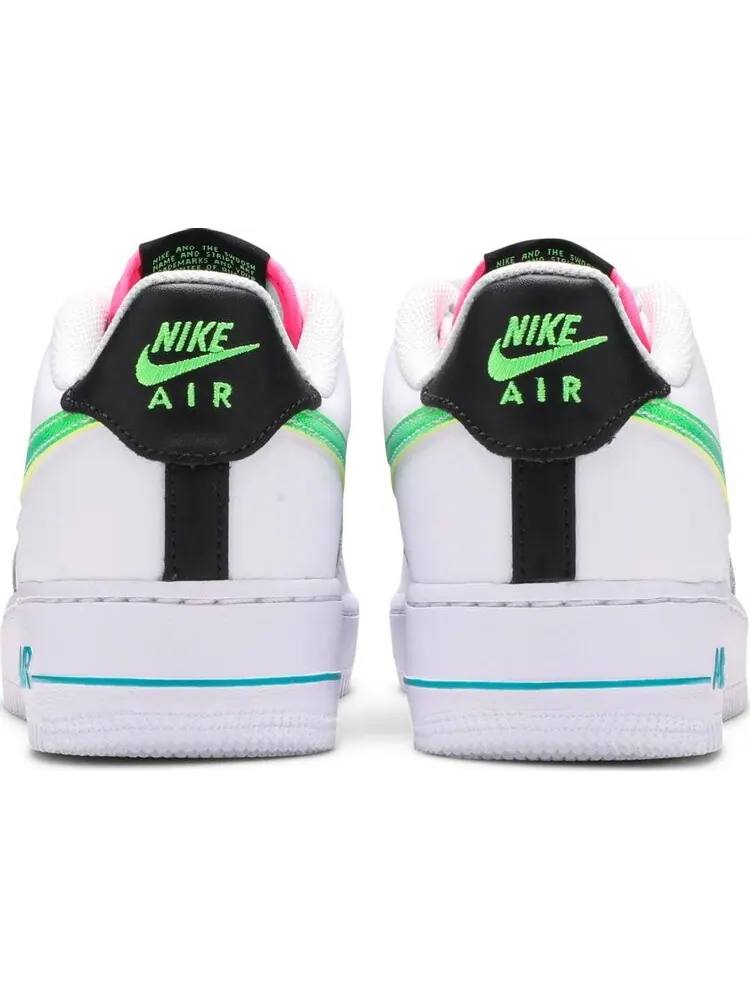 Кроссовки Nike Air Force 1 LV8 1 GS 'White Aquamarine' — изображение 6 из 8, белый