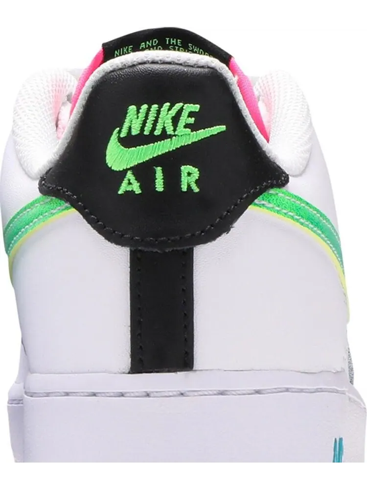 Кроссовки Nike Air Force 1 LV8 1 GS 'White Aquamarine' — изображение 7 из 8, белый