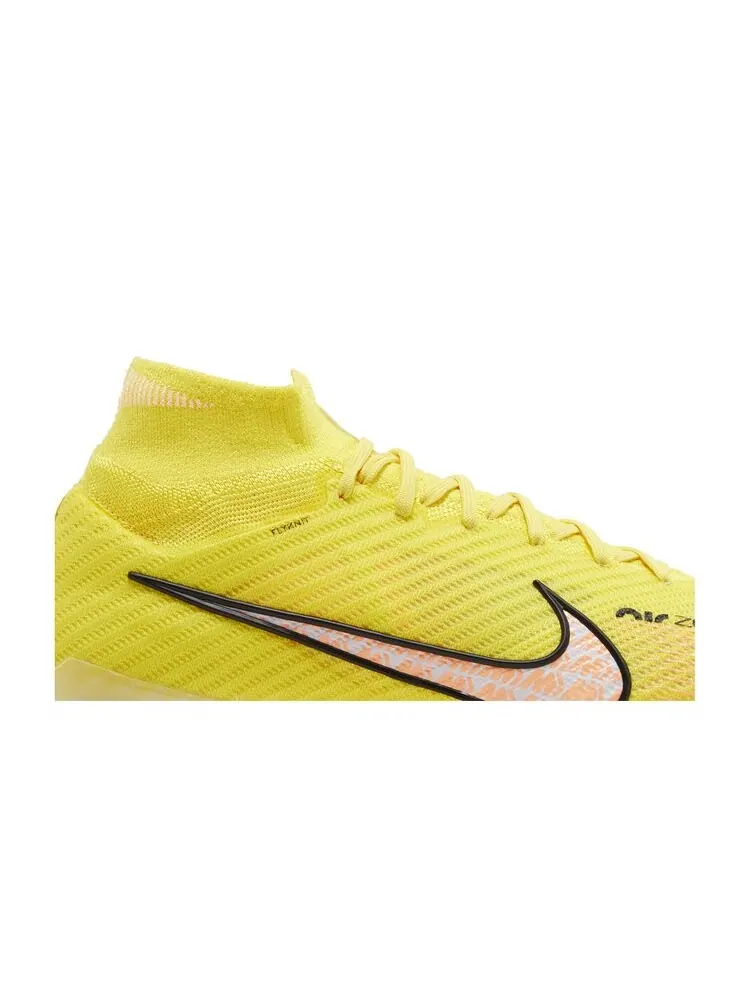 Кроссовки Nike Zoom Mercurial Superfly 9 Elite SG Pro AC — изображение 2 из 4, желтый