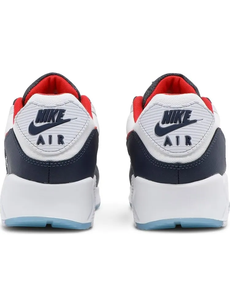 Кроссовки Nike Air Max 90 'USA Denim' — изображение 6 из 8, белый