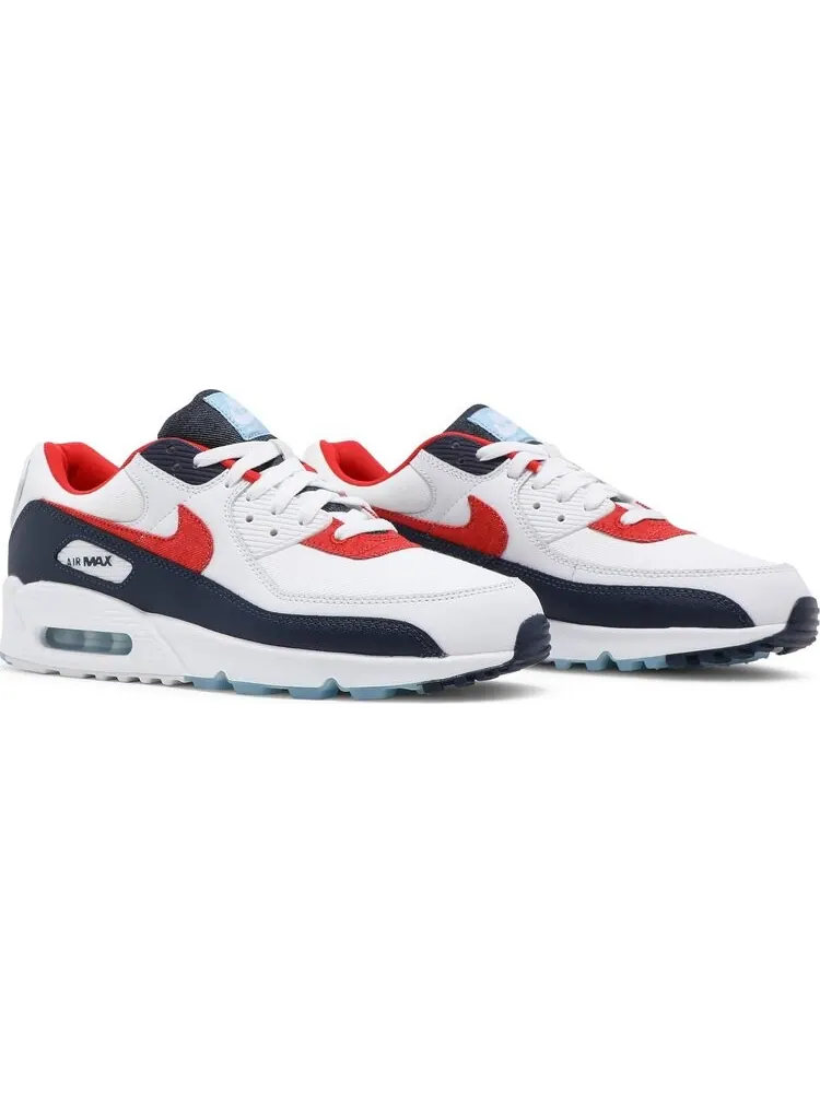 Кроссовки Nike Air Max 90 'USA Denim' — изображение 8 из 8, белый