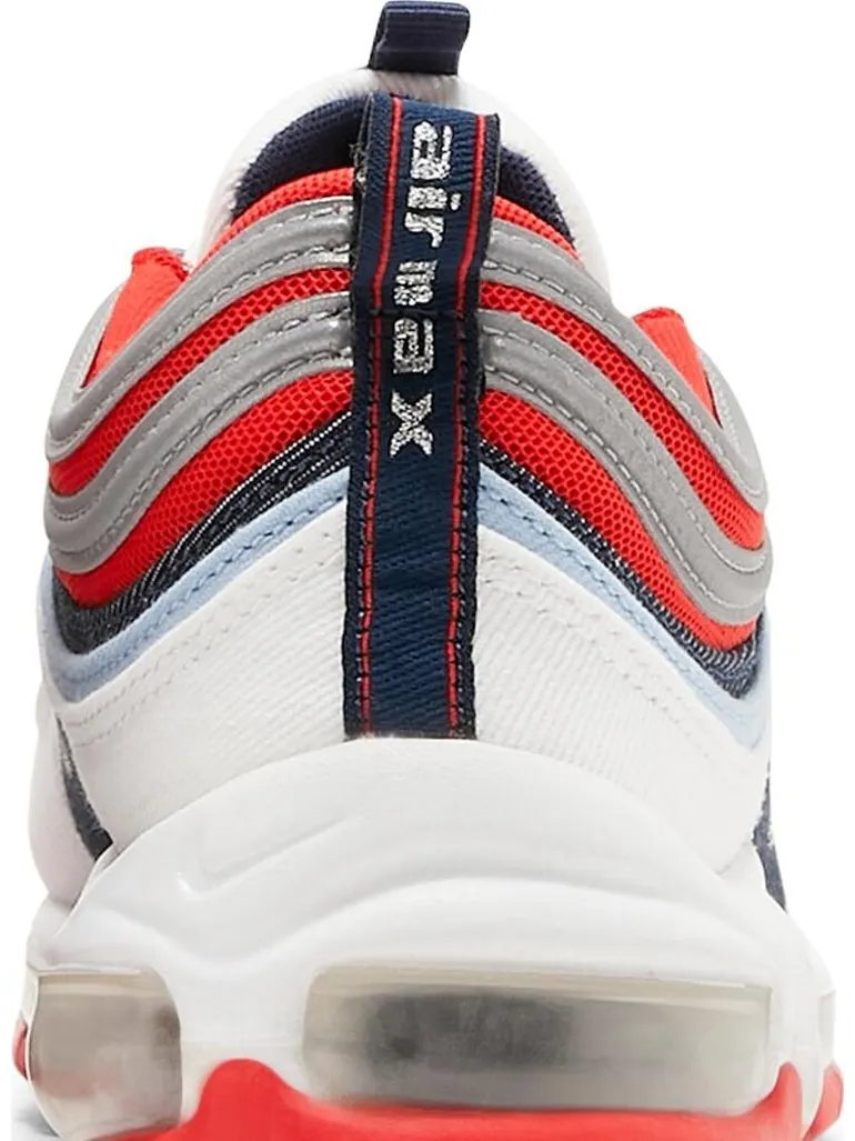 Кроссовки Nike Air Max 97 'USA Denim' — изображение 7 из 8, красный