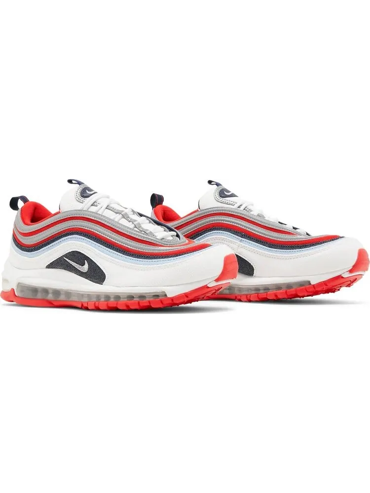Кроссовки Nike Air Max 97 'USA Denim' — изображение 8 из 8, красный