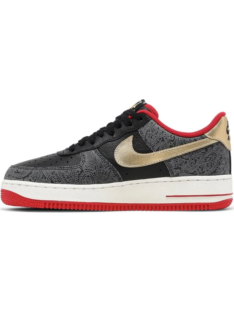 Кроссовки Nike Air Force 1 '07 LX 'Spades' — изображение 3 из 8, черный