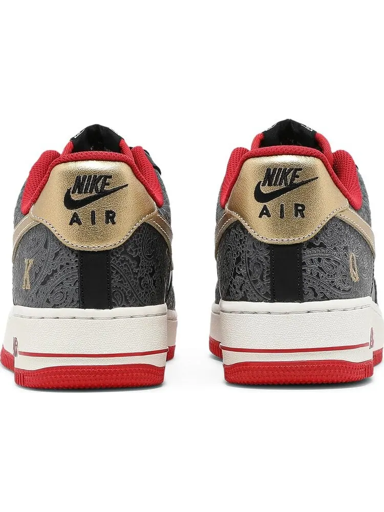 Кроссовки Nike Air Force 1 '07 LX 'Spades' — изображение 6 из 8, черный