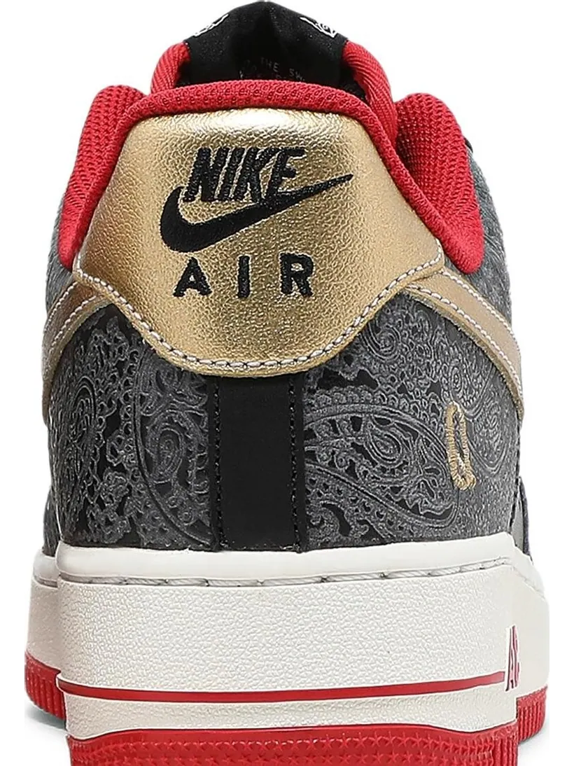 Кроссовки Nike Air Force 1 '07 LX 'Spades' — изображение 7 из 8, черный