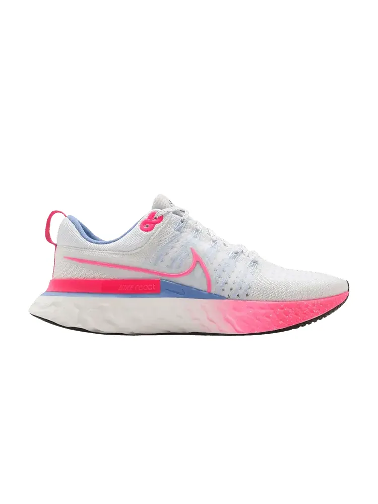 Кроссовки Nike React Infinity Run Flyknit 2 'Racer Pink' — изображение 1 из 1, розовый