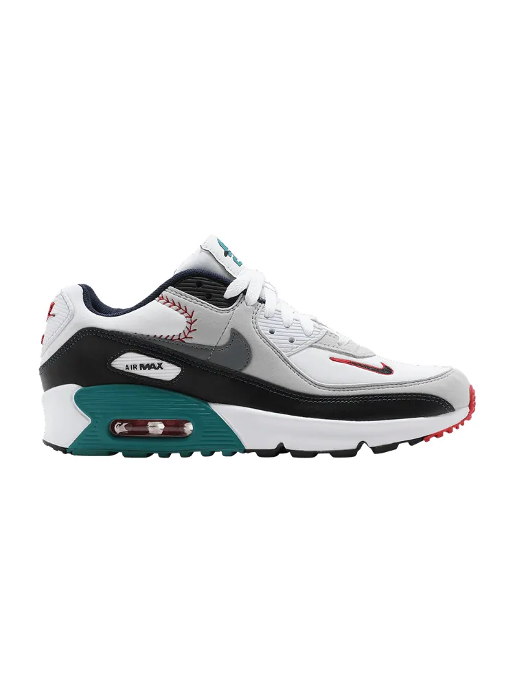 Кроссовки Nike Ken Griffey Jr. x Air Max 90 GS 'Backwards Cap' — изображение 1 из 9, белый