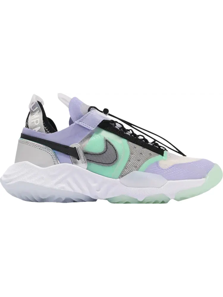 Кроссовки Wmns Jordan Delta Breathe Purple Brilliant Green — изображение 1 из 1, белый