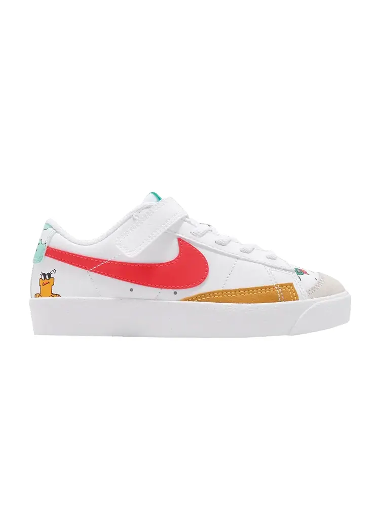 Кроссовки Nike Blazer Low, 77 BP, Creative Adventures — изображение 1 из 1, белый