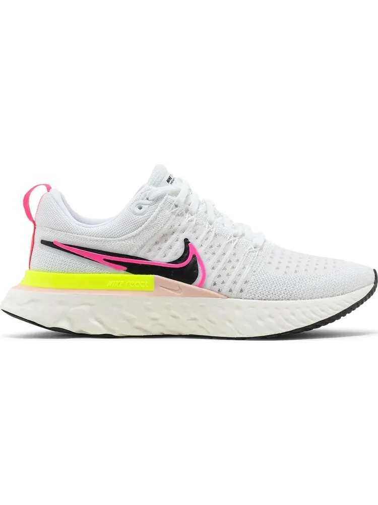 Кроссовки Nike Wmns React Infinity Run Flyknit 2 'Rawdacious' — изображение 1 из 8, белый
