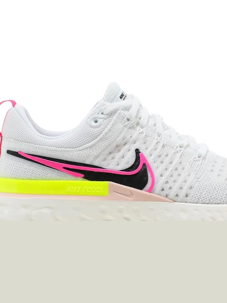 Кроссовки Nike Wmns React Infinity Run Flyknit 2 'Rawdacious' — изображение 2 из 8, белый