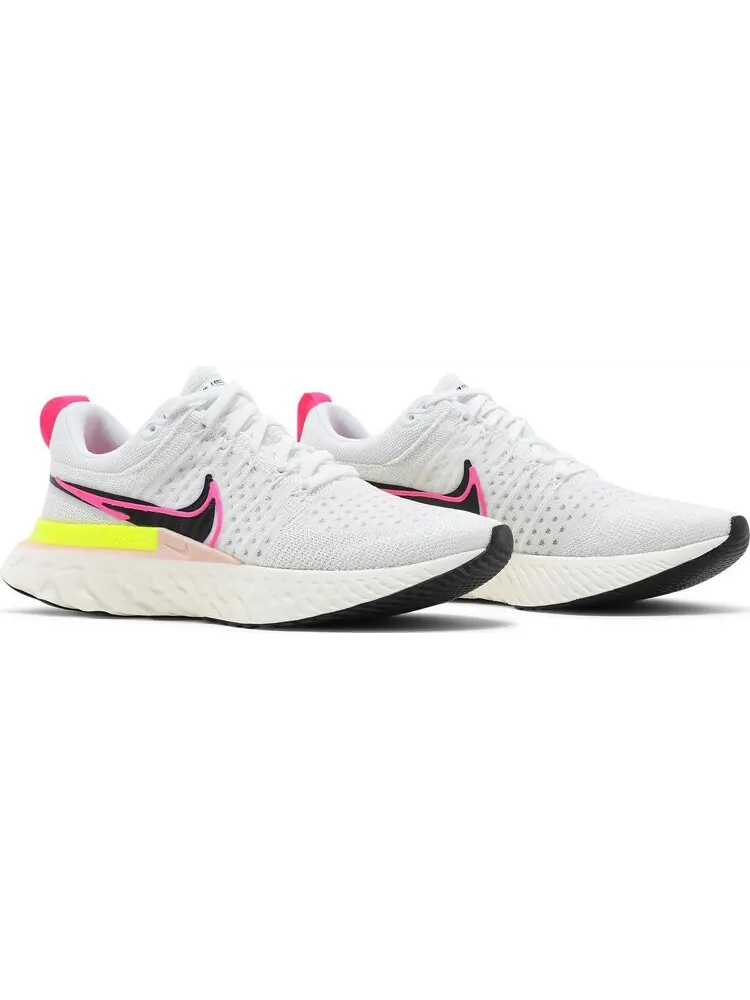 Кроссовки Nike Wmns React Infinity Run Flyknit 2 'Rawdacious' — изображение 8 из 8, белый