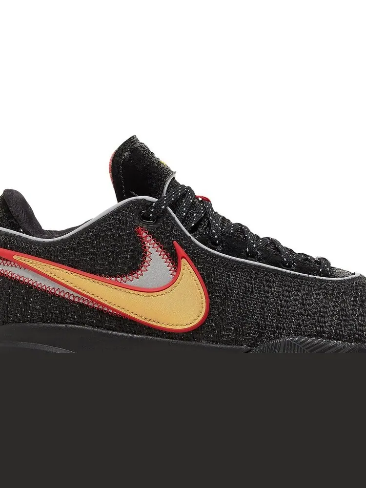 Кроссовки Nike LeBron 20 EP 'Miami Heat' — изображение 2 из 8, черный