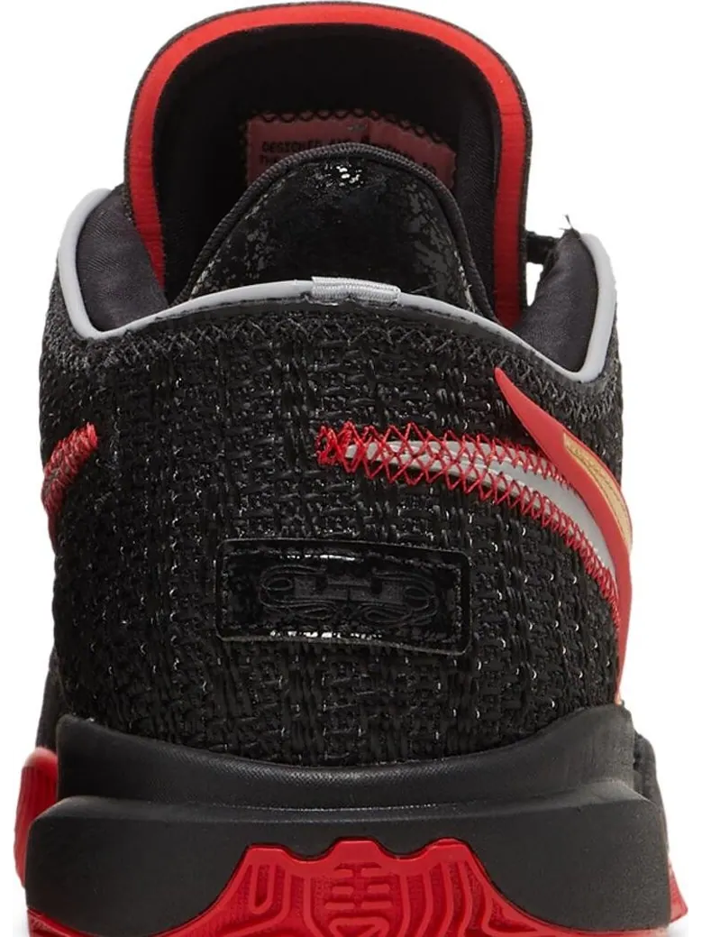 Кроссовки Nike LeBron 20 EP 'Miami Heat' — изображение 7 из 8, черный