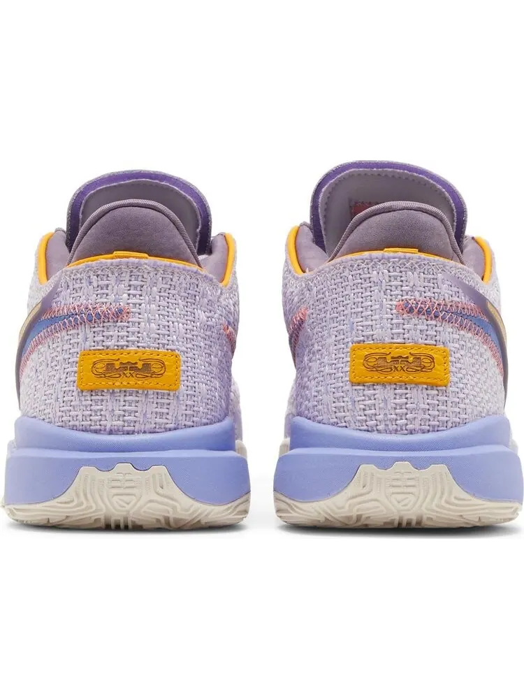 Кроссовки Nike LeBron 20 EP 'Purple And Gold' — изображение 6 из 8, фиолетовый