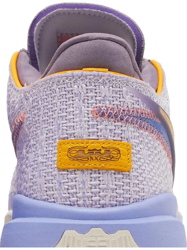 Кроссовки Nike LeBron 20 EP 'Purple And Gold' — изображение 7 из 8, фиолетовый