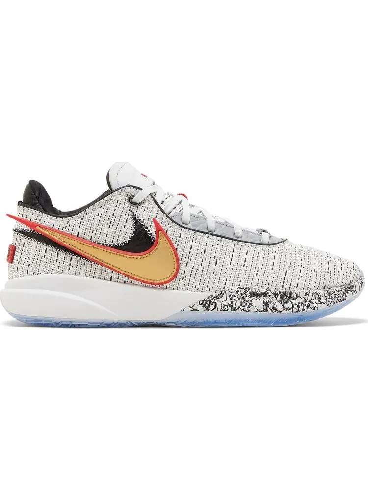 Кроссовки Nike LeBron 20 'The Debut' — изображение 1 из 8, белый