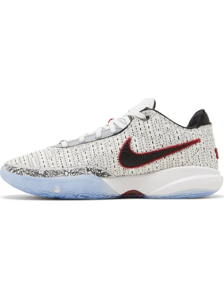 Кроссовки Nike LeBron 20 'The Debut' — изображение 3 из 8, белый
