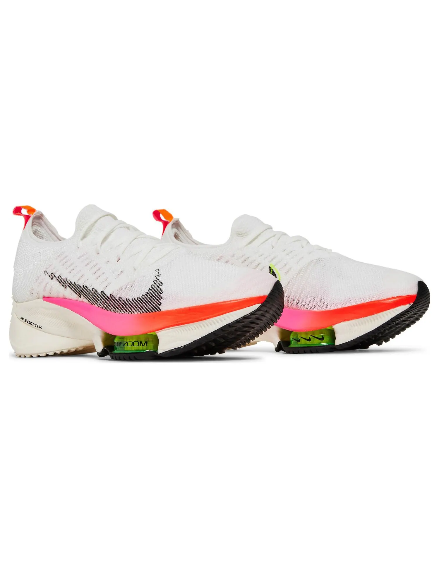 Кроссовки Nike Wmns Air Zoom Tempo NEXT% Flyknit 'Rawdacious' — изображение 8 из 8, белый