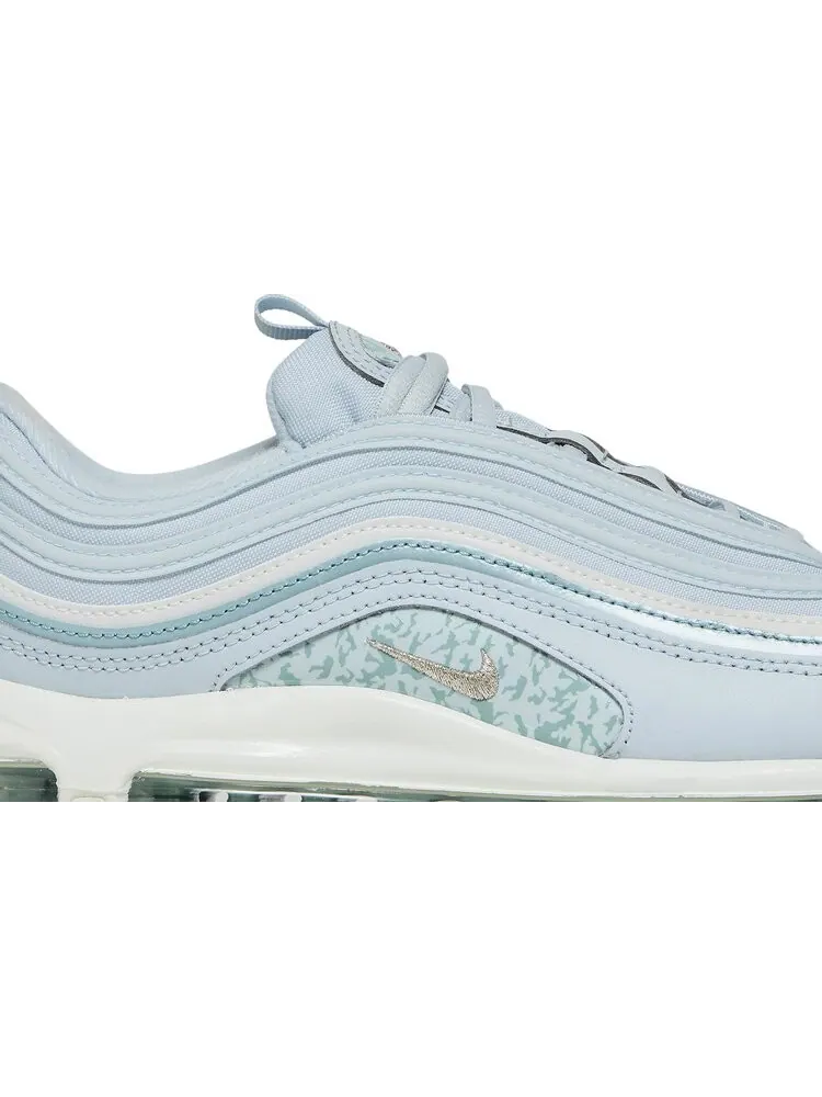 Кроссовки Nike Wmns Air Max 97 'Blue Camo' — изображение 2 из 8, синий