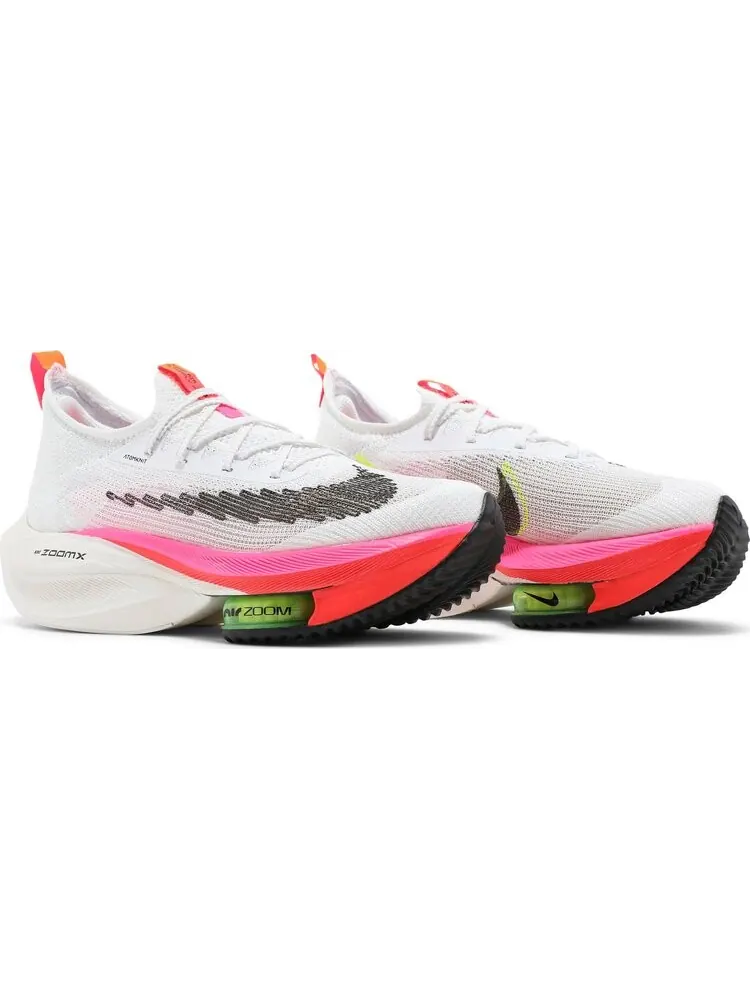 Кроссовки Nike Wmns Air Zoom Alphafly NEXT% Flyknit 'Rawdacious' — изображение 8 из 8, белый