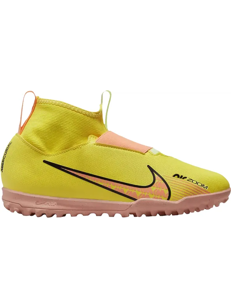 Кроссовки Nike Zoom Mercurial Superfly 9 Academy TF GS 'Lucent Pack' — изображение 1 из 1, желтый