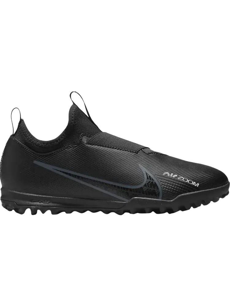 Кроссовки Nike Zoom Mercurial Vapor 15 Academy TF GS 'Black Dark Smoke Grey' — изображение 1 из 1, черный