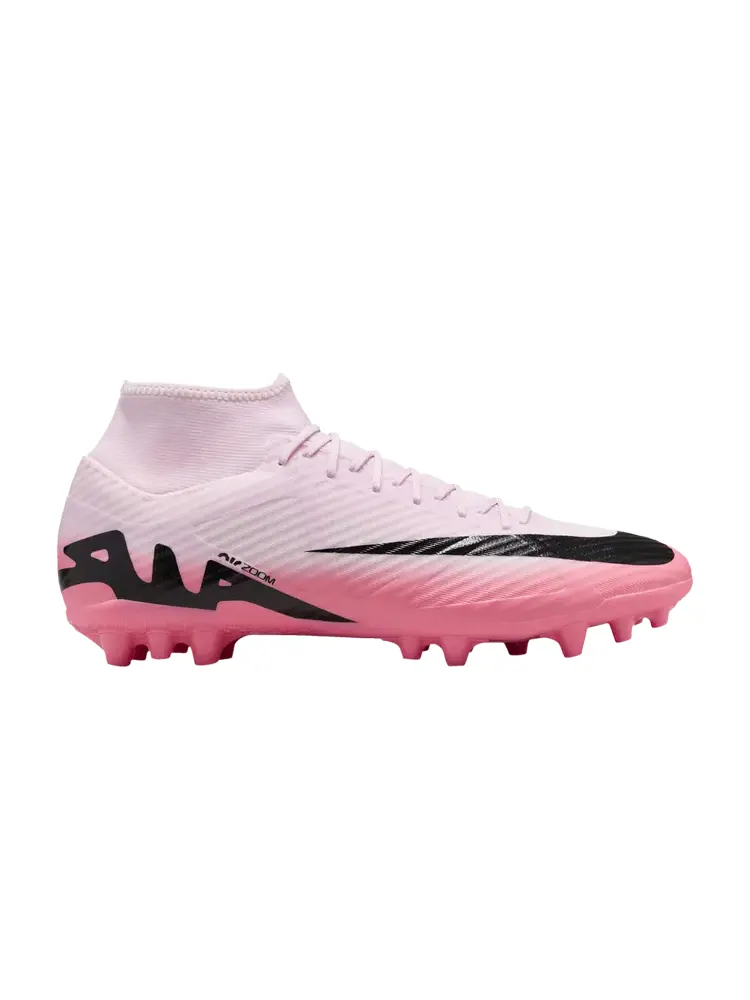 Кроссовки Nike Zoom Mercurial Superfly 9 Academy AG — изображение 1 из 1, розовый
