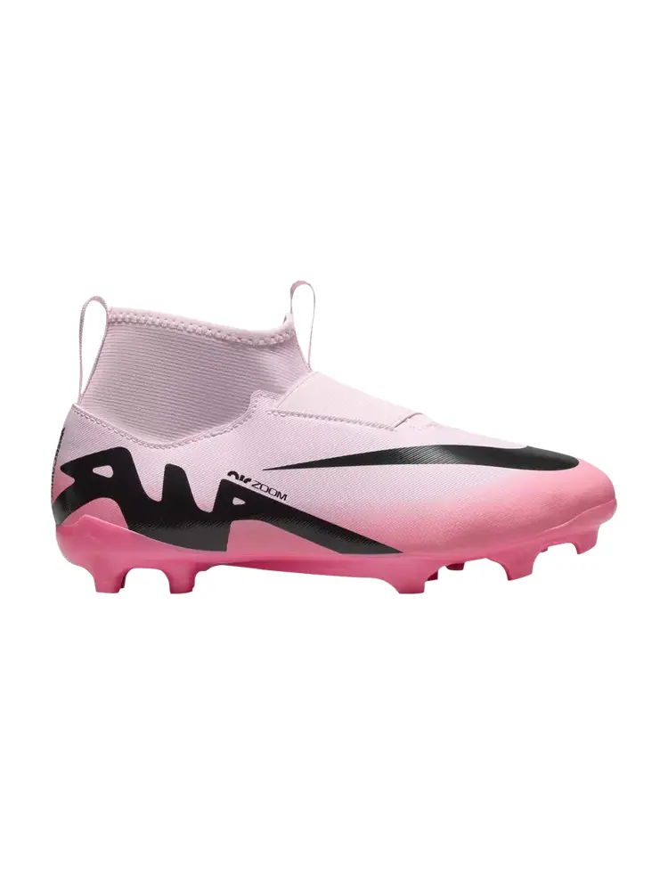 Кроссовки Nike Zoom Mercurial Superfly 9 Academy FG MG GS — изображение 1 из 1, розовый