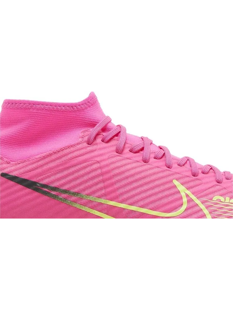Кроссовки Zoom Mercurial Superfly 9 Academy MG 'Luminous Pack' — изображение 2 из 4, розовый