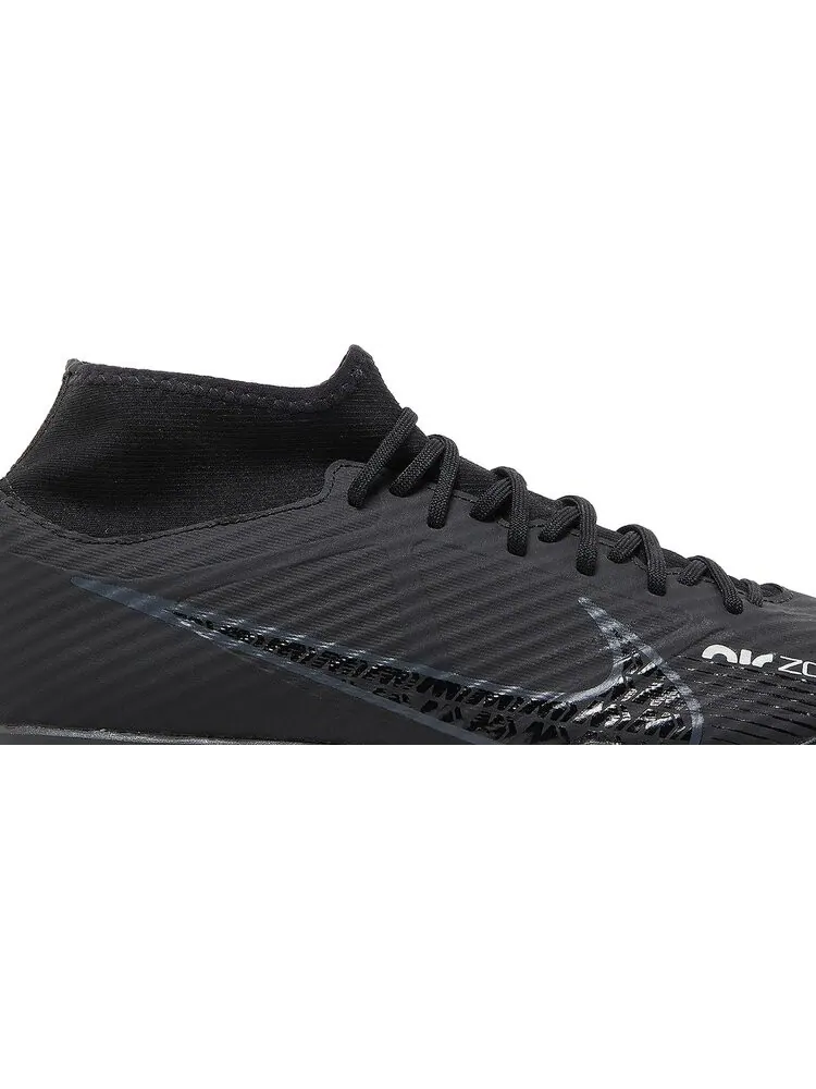 Кроссовки Nike Zoom Mercurial Superfly 9 Academy TF 'Black Dark Smoke Grey' — изображение 2 из 8, черный